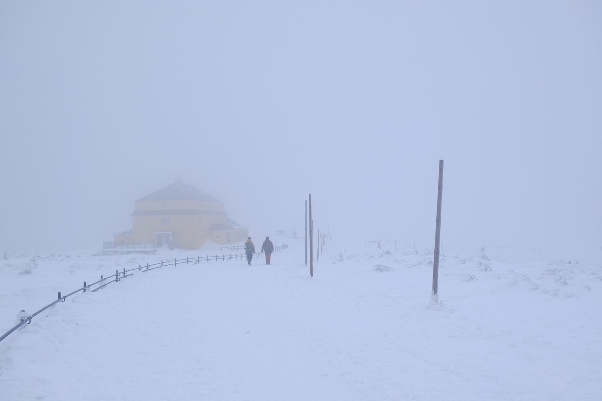 Karkonosze zimą