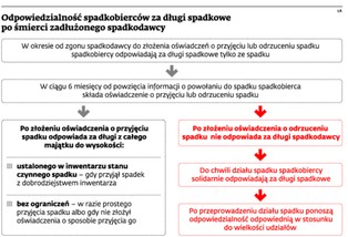 Jak zmniejszyć odpowiedzialność za odziedziczone długi