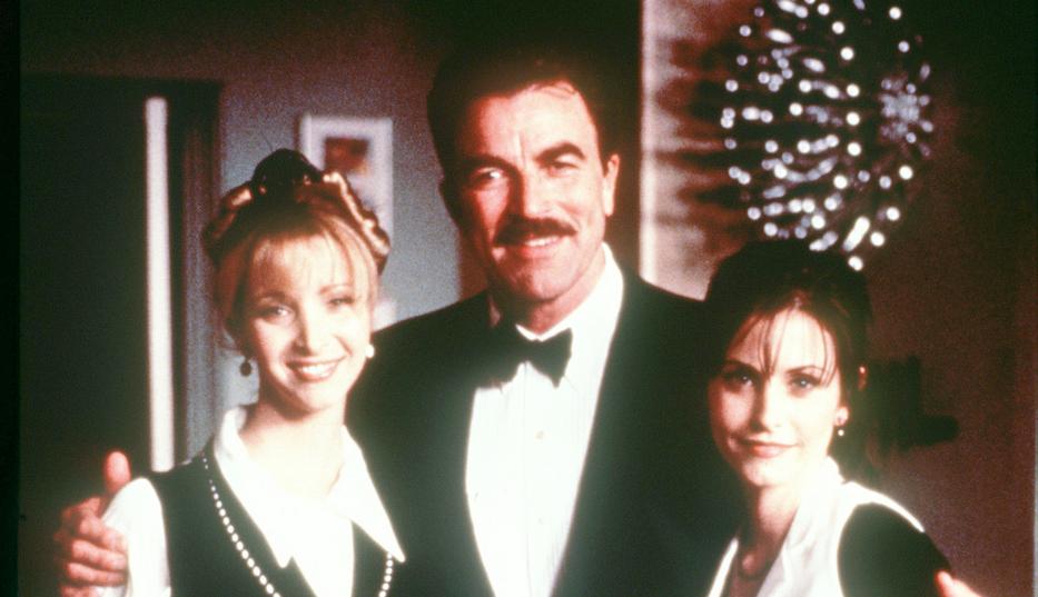 Tom Selleck a Jóbarátok sorozatban - fotó: Northfoto