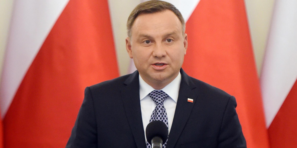 Prezydent Andrzej Duda