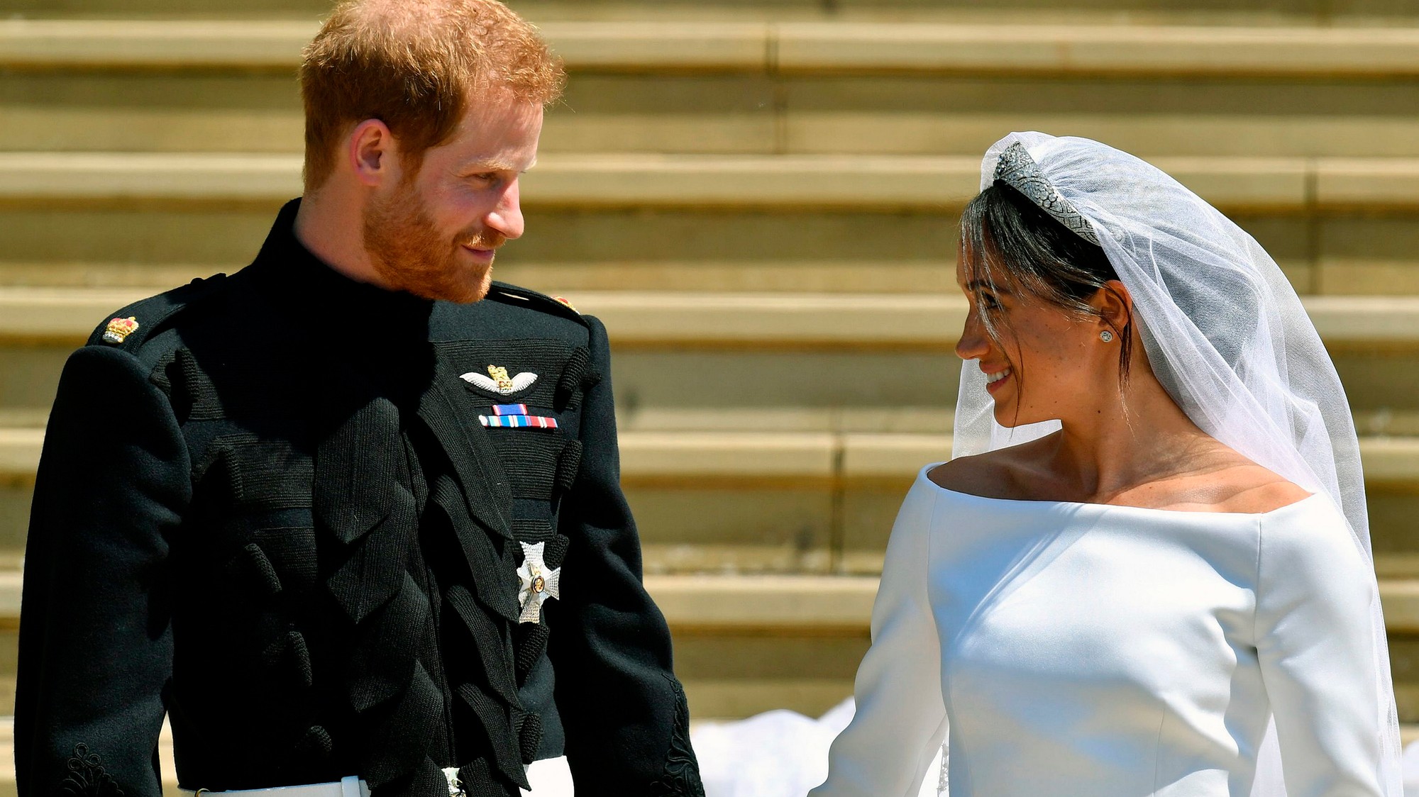 Princ Harry a Meghan Markle.