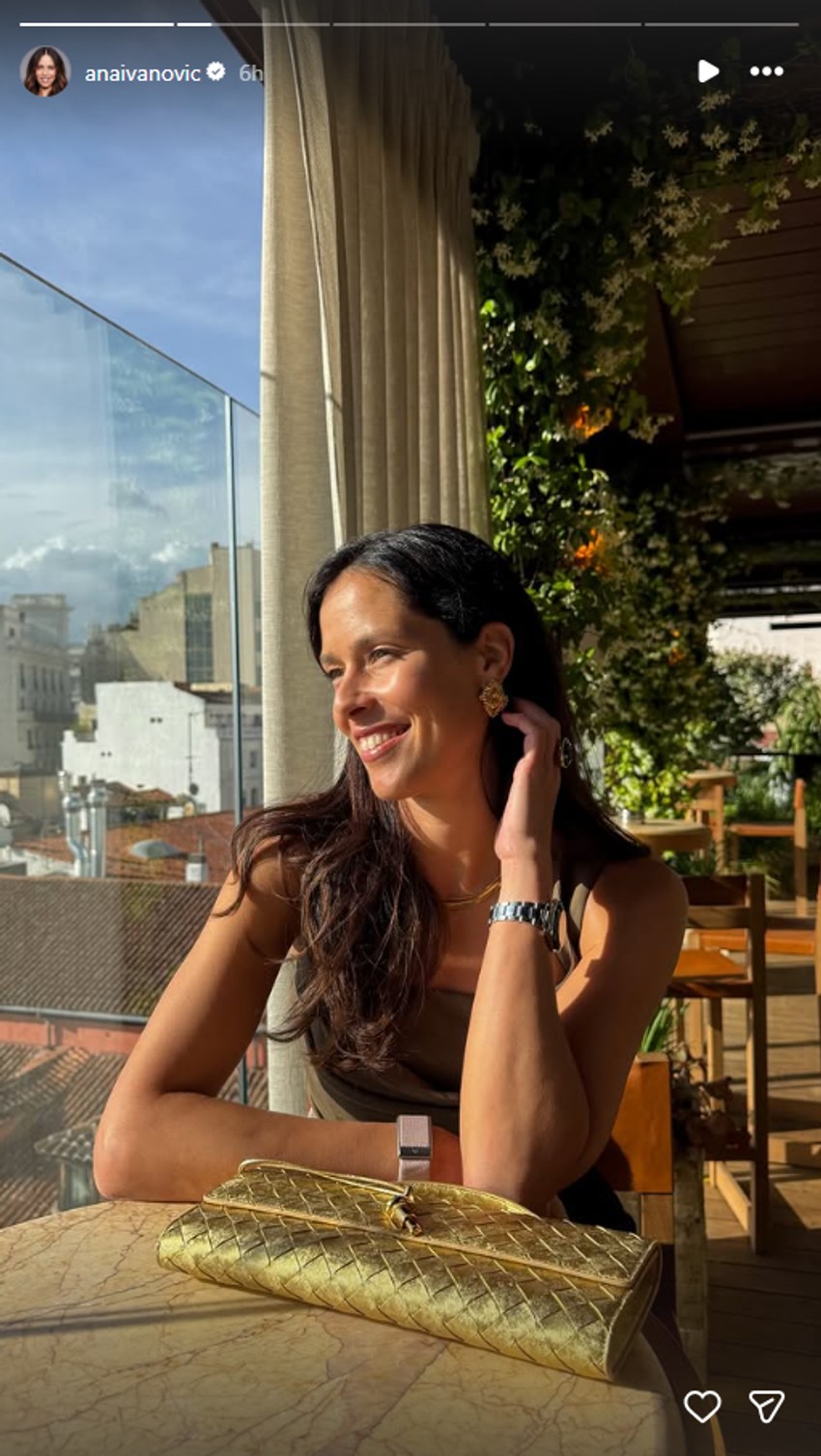 Ana Ivanović, objava
