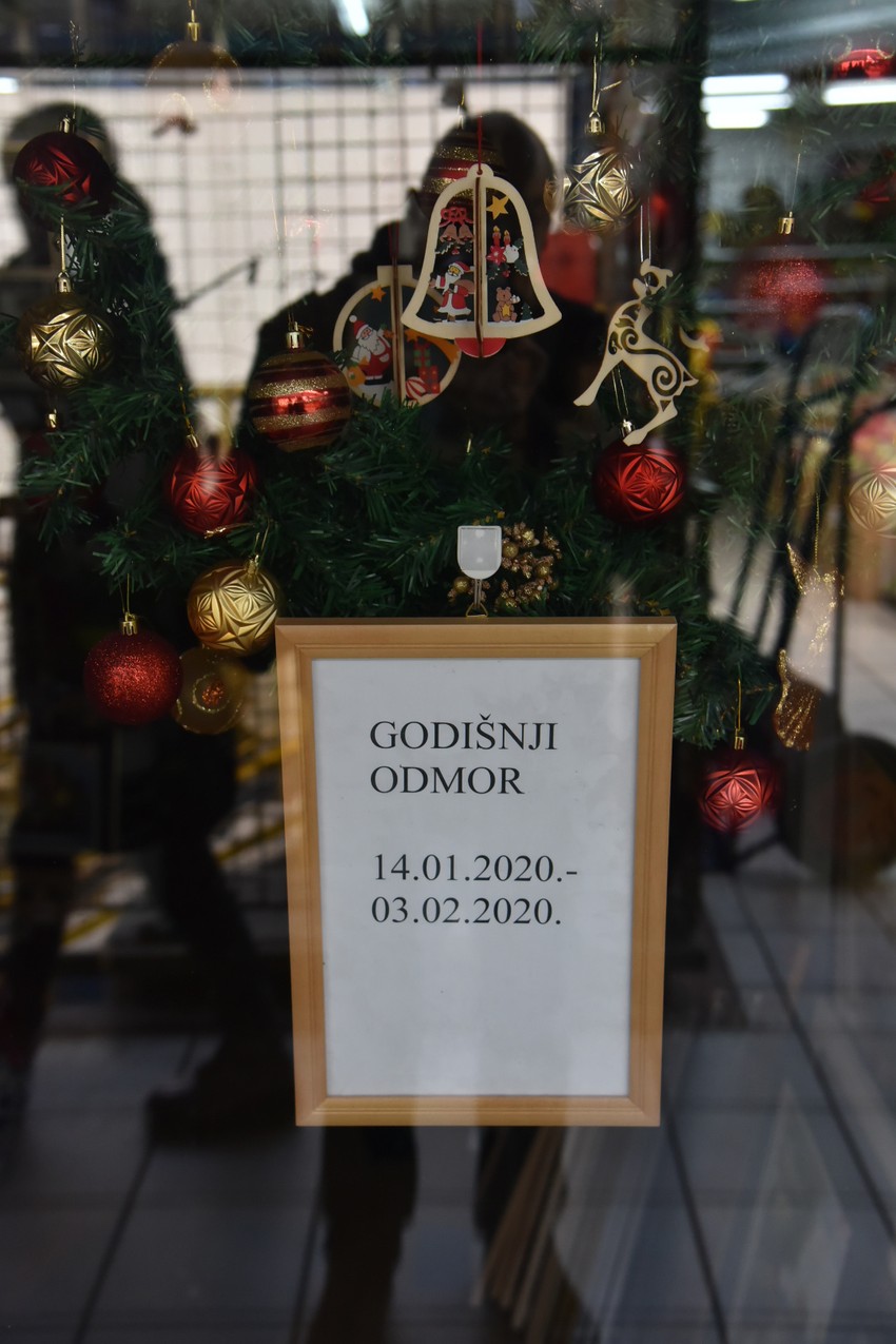 Obaveštenje o produženom odmoru