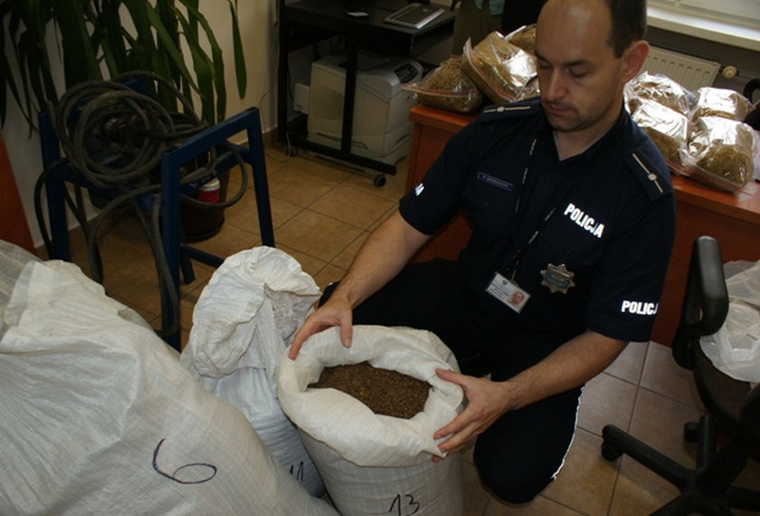 160 kg lewego tytoniu w rękach policji