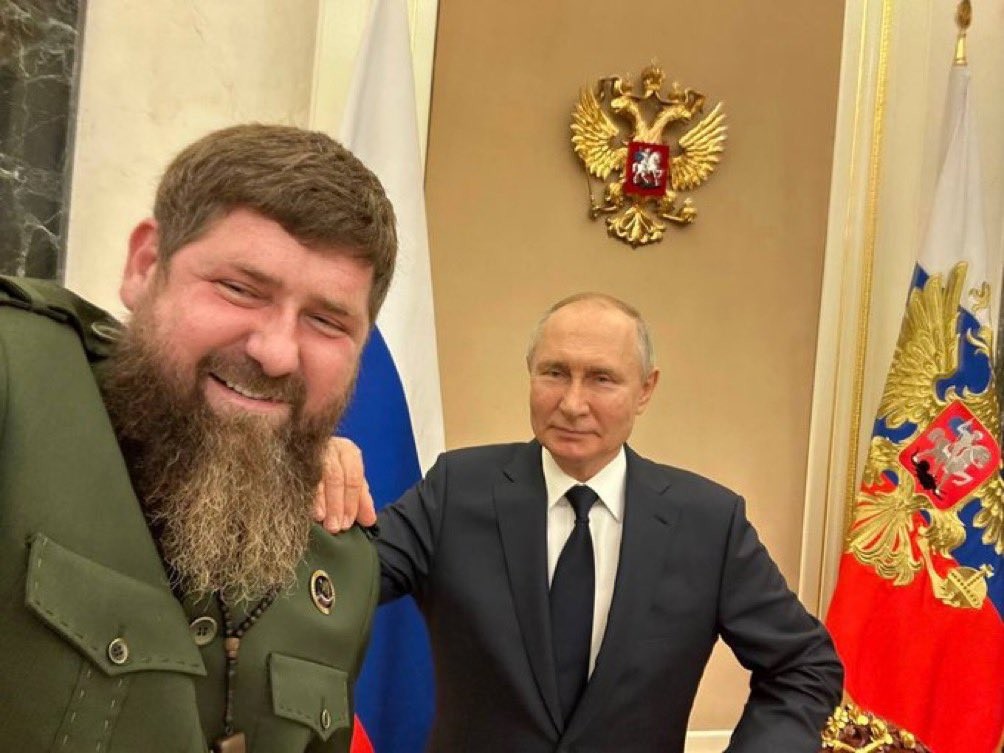Putin a Kadyrov