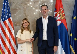 Đurić i Sara Rodžers