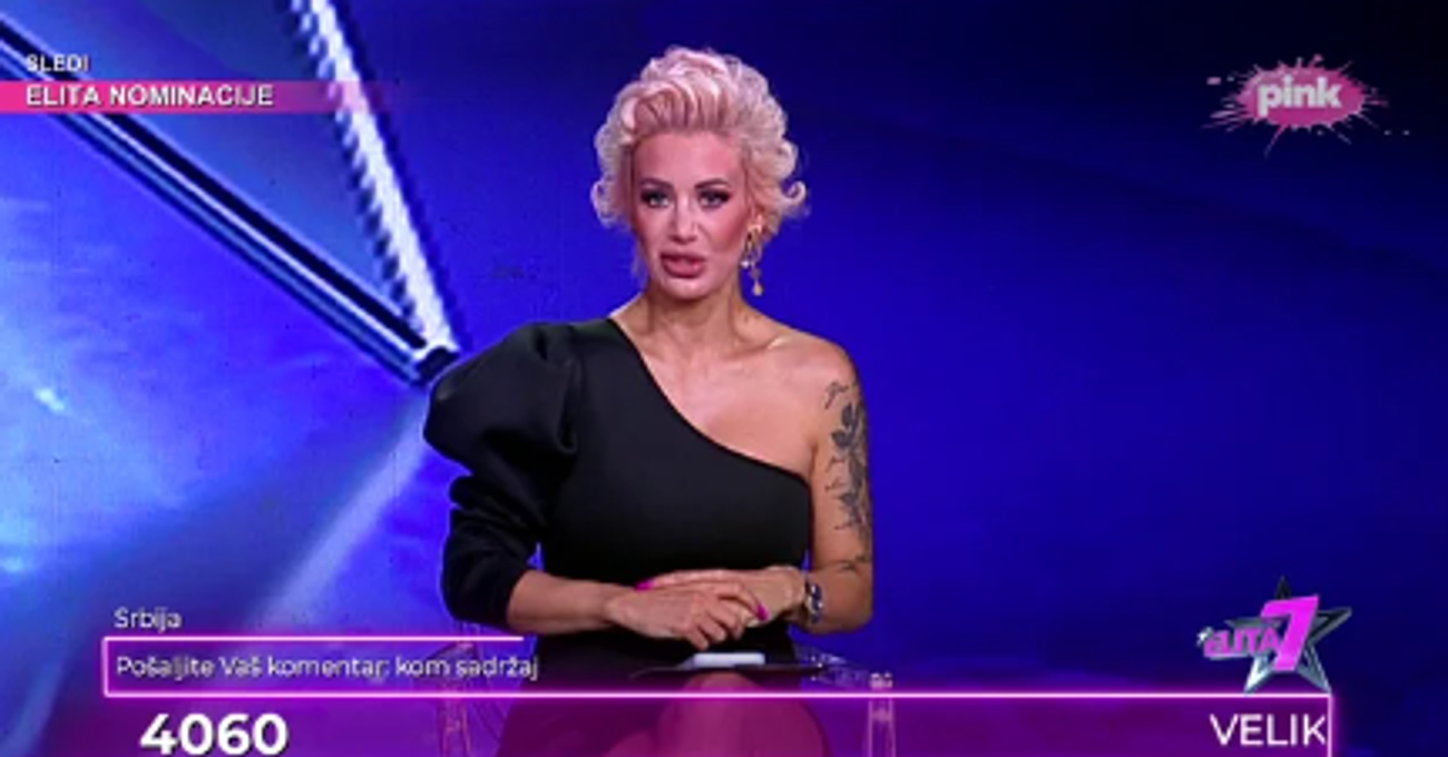 Nakon stravične ispovesti učesnice "Elite" Bojane Pavlović, voditeljka