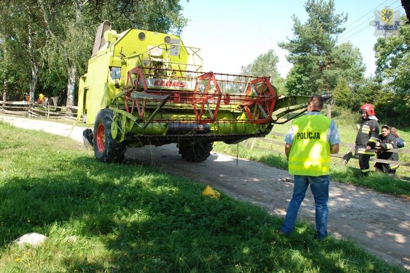 Wypadek w Łebieńskiej Hucie