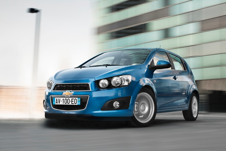 Chevrolet aveo/sonic - 1. miejsce w segmencie aut małych
