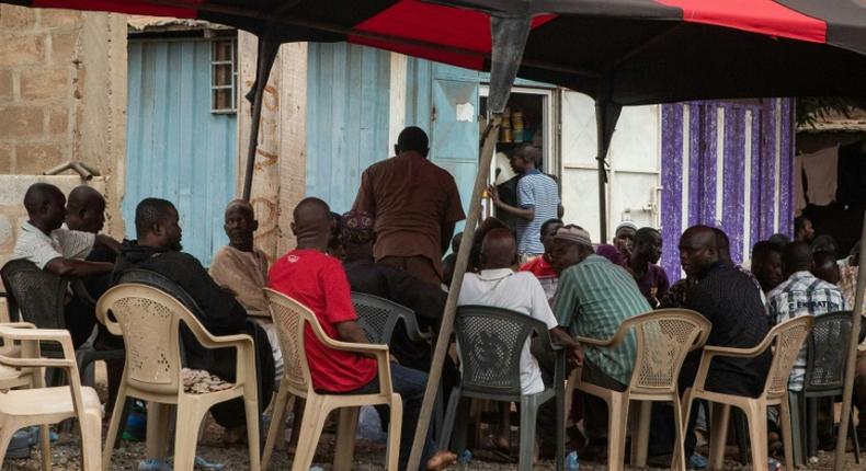 Relatives and friends of murdered undercover reporter Ahmed Hussein had gathered the day before his funeral at a spot where he used to meet friends in Accra to discuss the killing and honour his memory