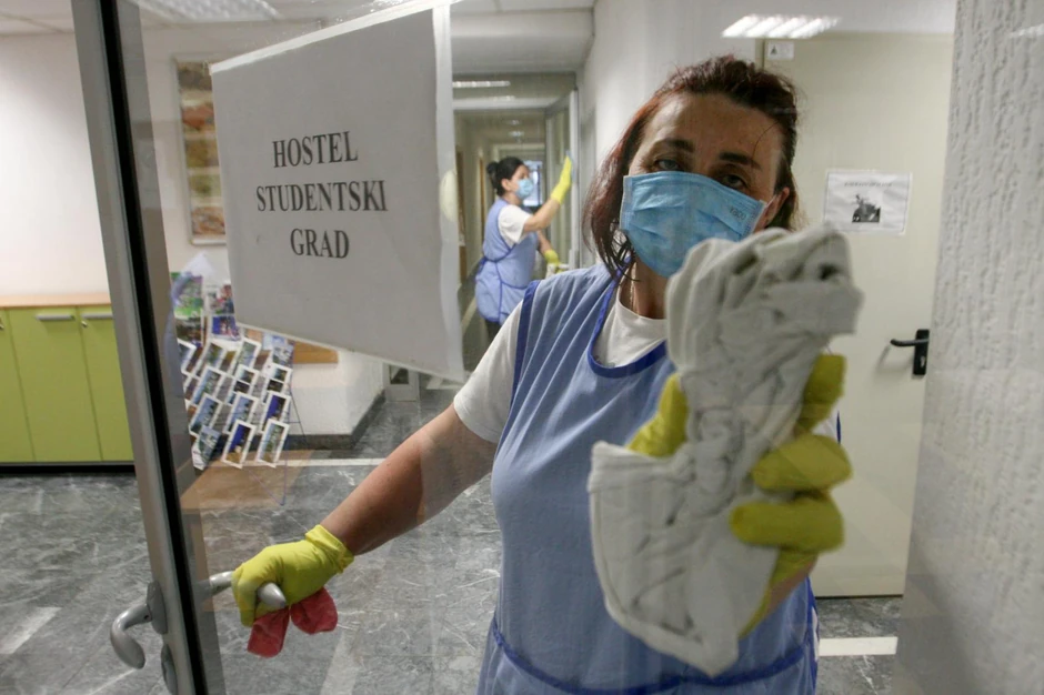 Domovi su sređeni i dezinfikovani