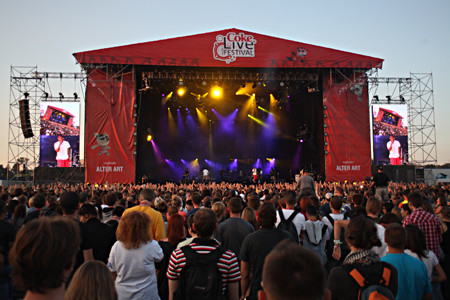 Pierwszy dzień Coke Live Music Festival 2010