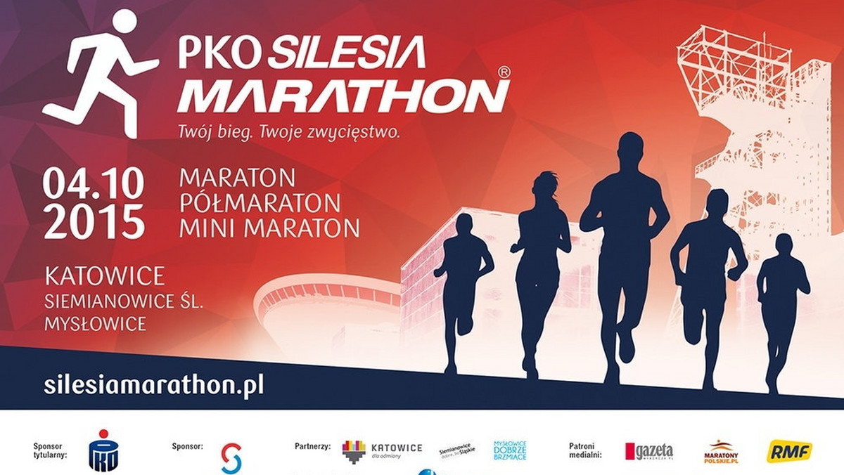 Największa impreza biegowa na Śląsku i jednocześnie jeden z największych maratonów w Polsce odbędzie się 4 października. Zawodnicy przebiegną w niedzielę ulicami trzech miast: Katowic, Siemianowic Śląskich i Mysłowic.