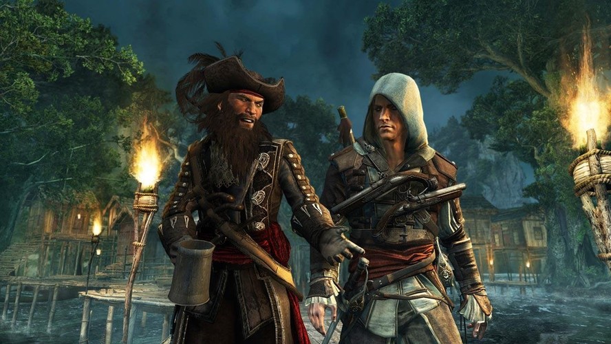 <b>Assassin's Creed IV - Black Flag</b>
<br>
Ubisoft kuje żelazo póki gorące. Tym razem przeniesiemy się do wydarzeń sprzed trzeciej części gry. Jest rok 1715 - Karaiby znajdują się pod władzą piratów, którzy ustanowili własną Republikę Bezprawia. Przychodzi nam wcielić się w postać Edwarda Kenway'a, młodego i zuchwałego kapitana statku. Murowany hit!
<br>
Premiera: 31 października 2013
<br>
Platformy: PC, XboX 360, PS3, Wii U, PS4