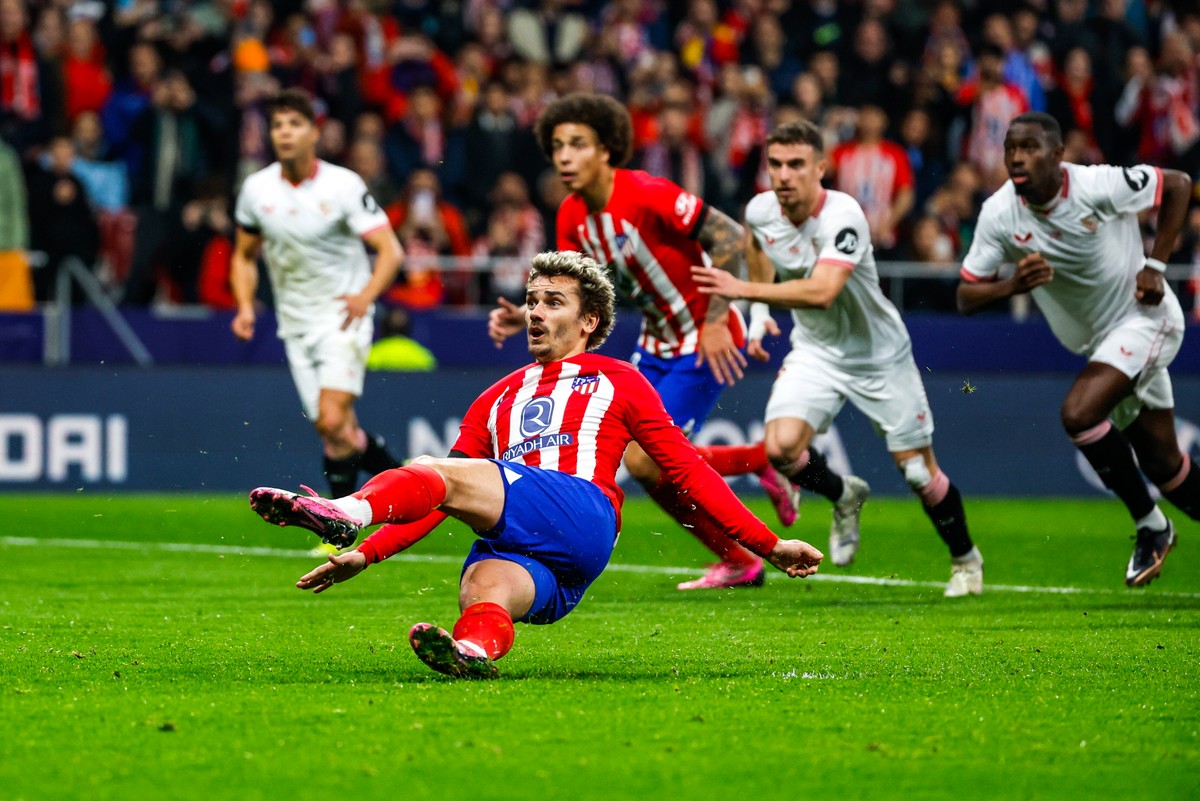 Antoine Griezmann w meczu z Sevillą zmarnował rzut karny