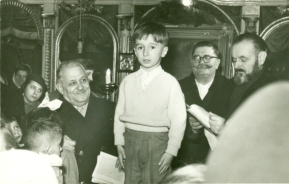 Saša Popović, porodične fotografije