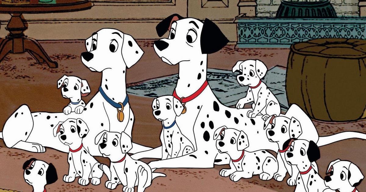 Картинки из мультика 101 далматинец