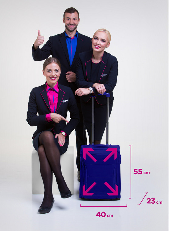 Nowa polityka bagażowa Wizz air. Bagaż podręczny większy i za darmo