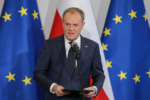 Donald Tusk po spotkaniu z kandydatami na ministrów w jego rządzie