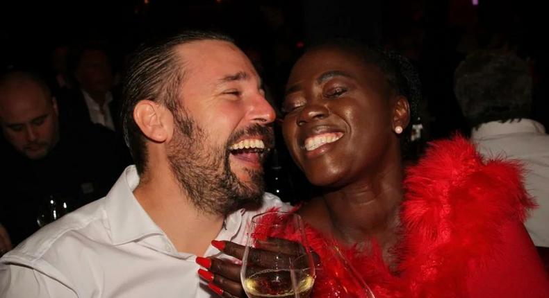 Akothee and boyfriend Schweizer Omosh