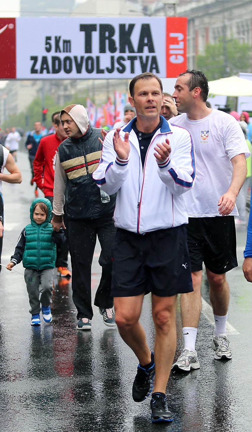 Gradonačelnik je istrčao Trku zadovoljstva, kao i Slavko Gak