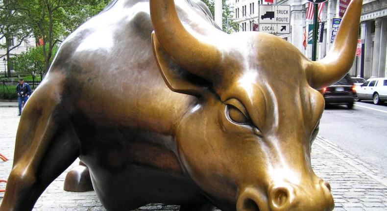 The Wall Street bull

