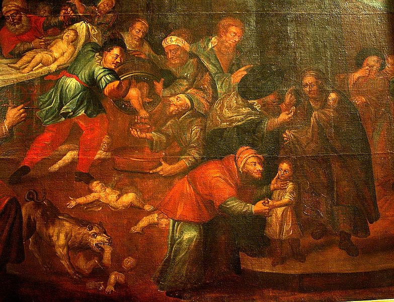 Obraz Karola de Prevot z sandomierskiej katedry