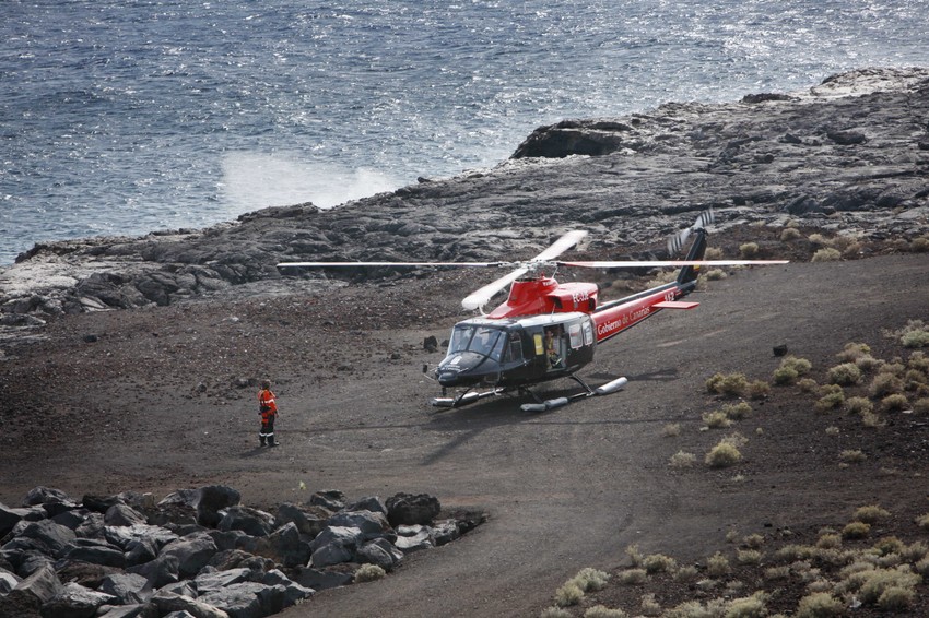 Evakuacija stanovnika gradića La Restinga