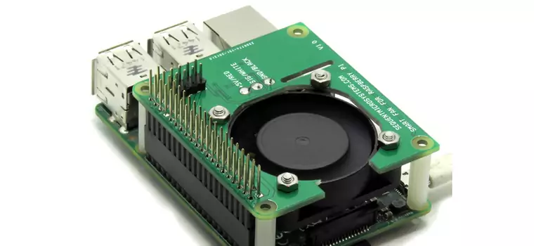 Smart Fan Hat zaprezentowany. Chłodzenie dla Raspberry Pi 4 z wyjściem GPIO