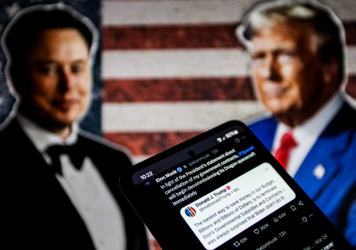 Elon Musk i Donald Trump