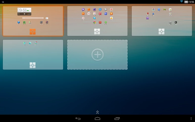 Na ekranach domowych tabletu łatwo o bałagan, nad którym trudno zapanować