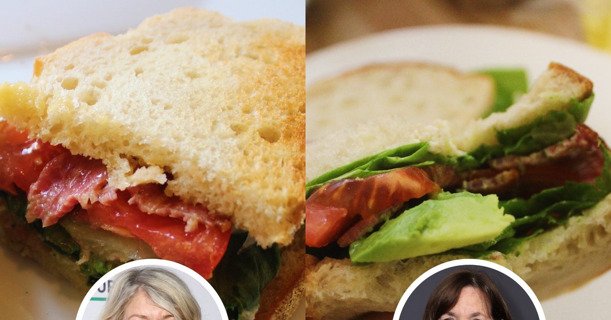 I compared Martha Stewart's and Ina Garten's BLT sandwiches, and I ...