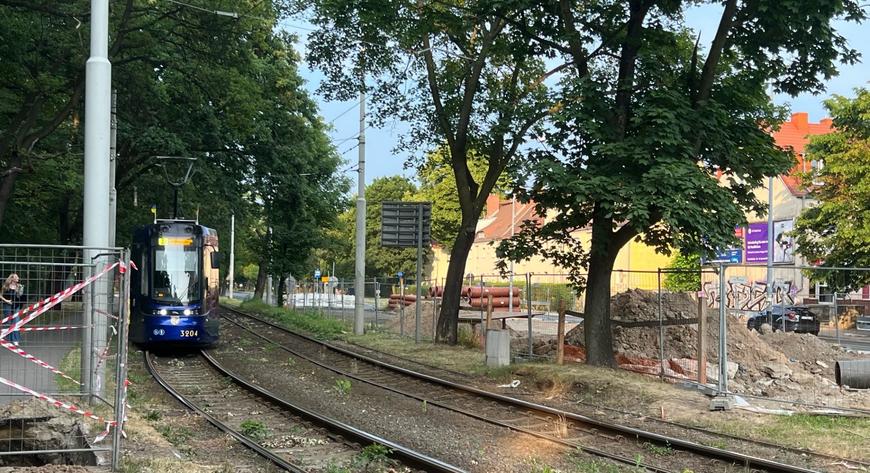 MPWiK będzie usuwac awarie na ul Mickiewicza i tramwaje nie dojadą na pętle na Sępolnie