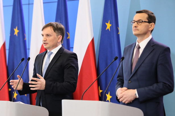 Zbigniew Ziobro i Mateusz Morawiecki