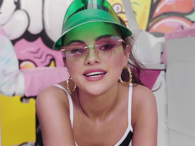 Selena Gomez na snimanju spota za pesmu "Icecream" koju je snimila sa BLACKPINK