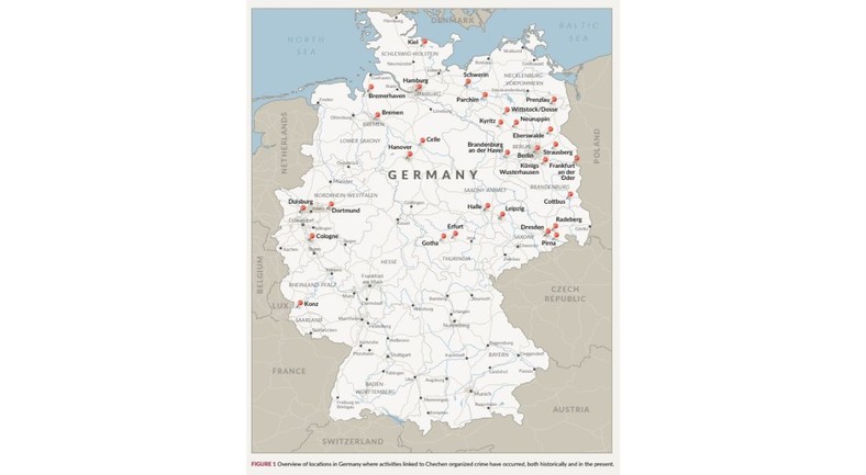 W tych miastach Niemiec wykryto czeczeńskie gangi