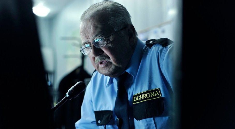 Marian Dziędziel w filmie 'Supermarket'