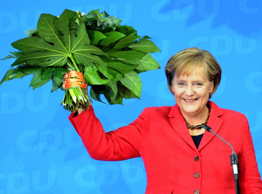 Angela Merkel 2009.