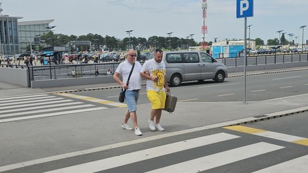 Poznati na aerodromu