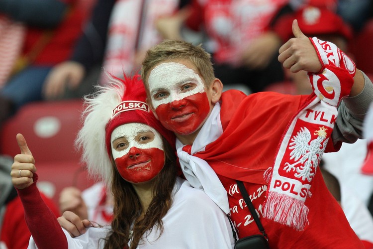 Tak bawili się polscy kibice na Stadionie Narodowym