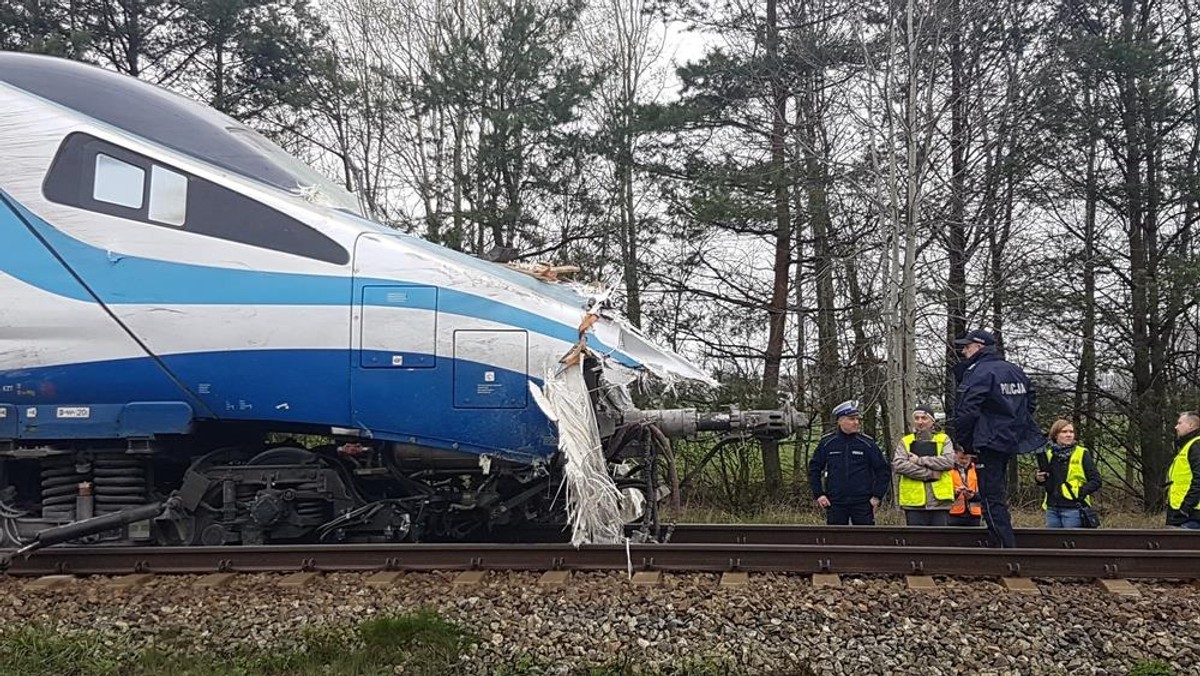 Zderzenie TIR-a z Pendolino ko?o Opola