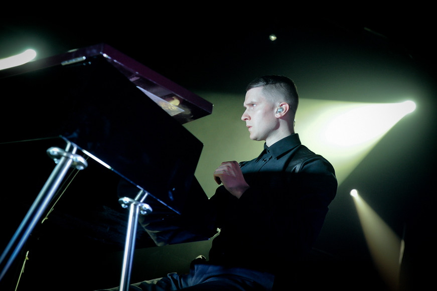 Hurts w Palladium (fot. Artur Rawicz/Onet)