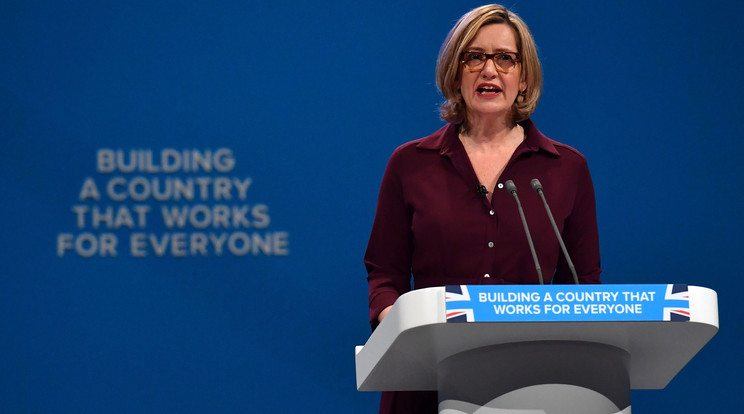 Amber Rudd benyújtotta lemondását /Fotó: AFP