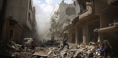 Kilkadziesiąt ofiar po nalocie Rosjan na Syrię