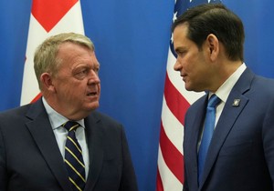 Lars Loke Rasmusen i Marko Rubio