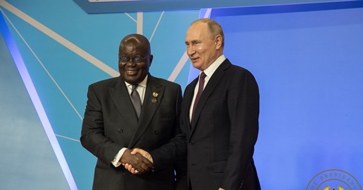 Vladimir Putin: Russian President congratulates Ghana on independence anniversary - Vimarsana News