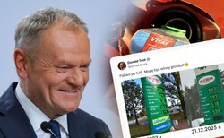 Nowy cud na stacjach, benzyna po 5,18 zł/l. Tusk: Mogę zwrócić grosika?