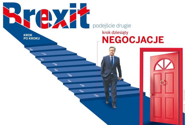 <b>Brexit krok dziesiąty: NEGOCJACJE</b>
<br>
<br>
Ponieważ procedura wyjścia z Unii nigdy jeszcze nie była przetestowana, liczba potencjalnie spornych spraw jest duża, a kwestia przyszłych stosunków Wielkiej Brytanii z Unią byłaby skomplikowana, można założyć, że nie uda się zakończyć negocjacji w ciągu wspomnianych w art. 50 traktatu lizbońskiego dwóch lat. Realnie zatem Wielka Brytania przestałaby być członkiem UE, w zależności od tego kiedy odbyłoby się referendum, najwcześniej koło połowy 2018 lub w 2019 r. Zresztą zapewne nie cała, bo Szkocja Partia Narodowa już zapowiada, że w przypadku gdyby Brytyjczycy opowiedzieli się za wyjściem z UE, chce jeszcze jednego referendum niepodległościowego w Szkocji i pozostania północnej części wyspy w Unii.