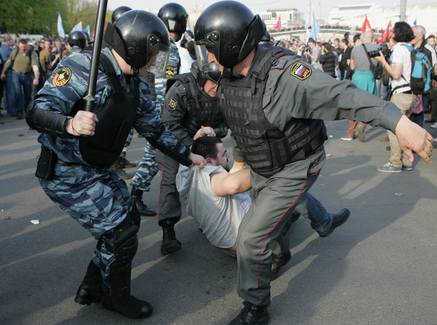 Protest przeciwników Władimira Putina, Moskwa, 2012 r.