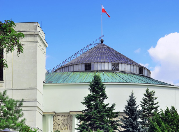 Sejm otoczony płotem? Szklana tafla, czarny metal, furtki z ażurowej stali...